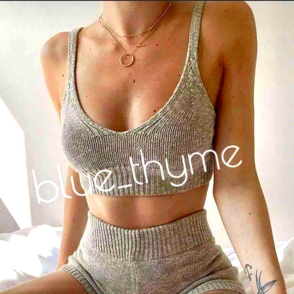 Zara 2pc COTTON Linen Blend Top & Short Set - Picture 2 of 12